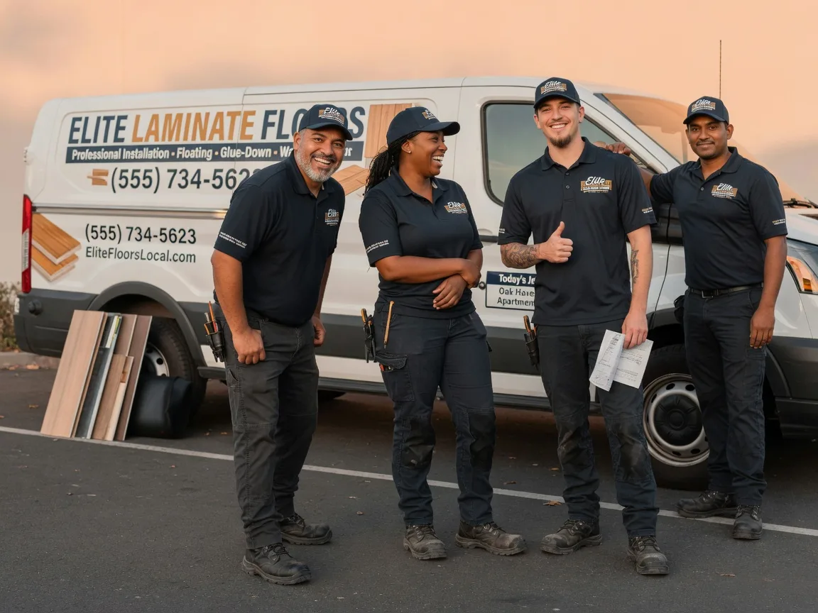 Laminate flooring installation company in Porter, TX